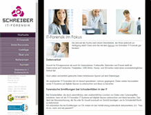 Tablet Screenshot of forensik.biz